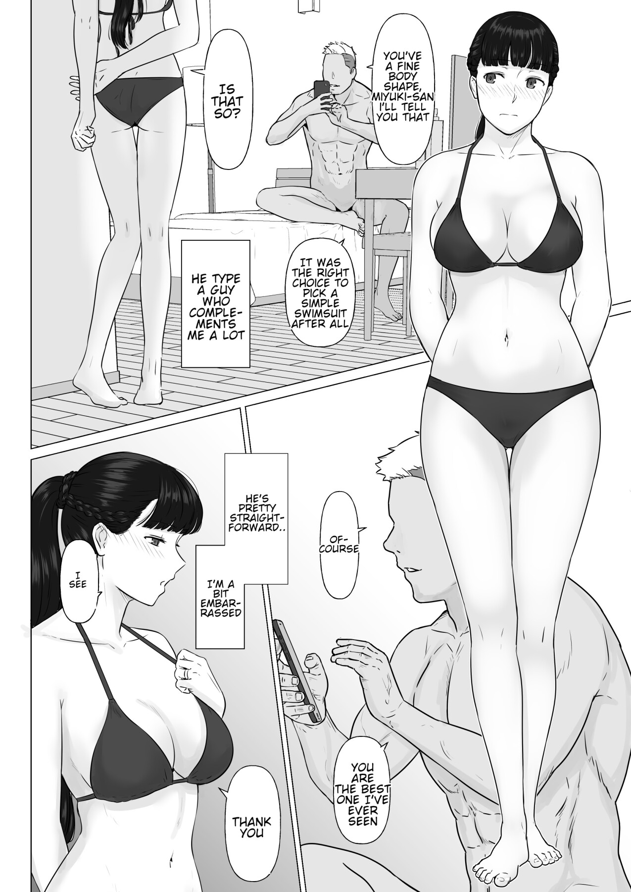 Hentai Manga Comic-A Usual Workday -My Wife's Secrets- 2-Read-43